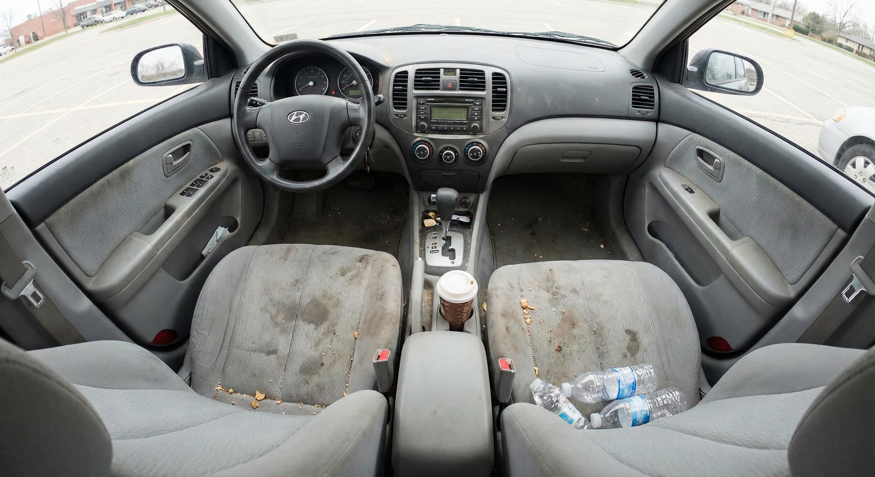 Full Interior Deep Clean - Before